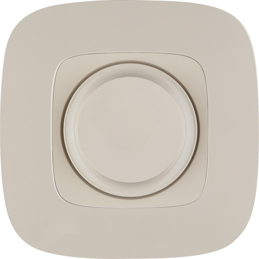 Valena ALLURE.Светорегулятор с поворотной ручкой универсальный 300Вт без нейтрали.С лицевой панелью.Слоновая кость