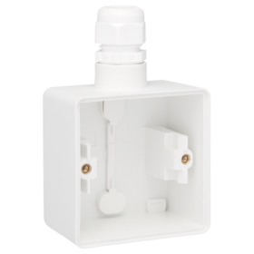 Niko Hydro Белый Рамка, 1 вход M20, с каб/вводом