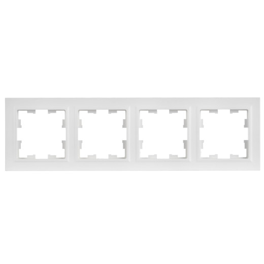 BRITE Рамка 4-мест. РУ-4-БрАБ а/б IEK