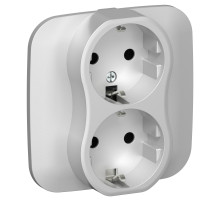 FLITE Роз. 2-я с з/к без з/ш б/к 16А РС12-1-А-ФлА ал. IEK