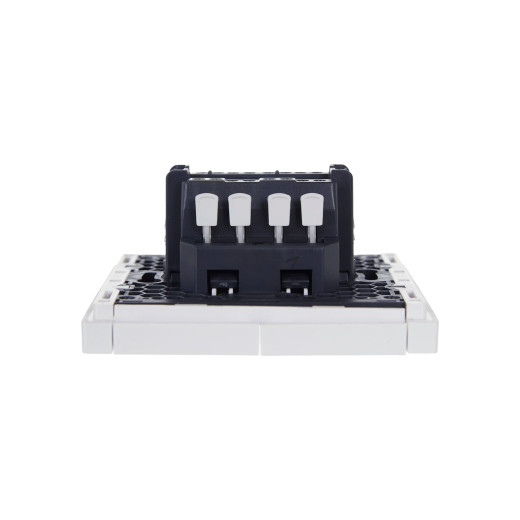 FORTE&PIANO Выключ. 2-кл. прох. с инд. 10А FP208 бел. IEK