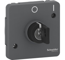 Schneider Electric Mureva Styl Антрацит Переключатель с ключом на 2 положения,3А, IP55