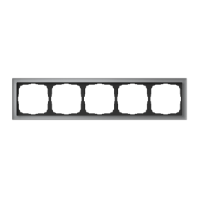 Systeme Electric ArtGallery Pure Органическое стекло Алюминий Рамка 5-ая