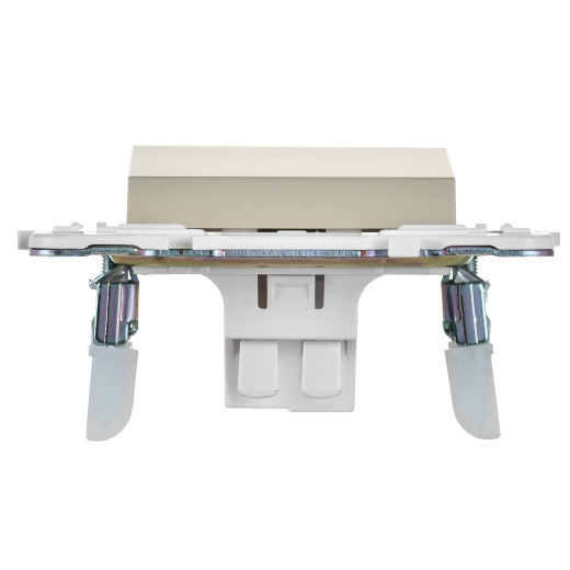 SKANDY Выключ. 1-кл. прох. 10А SK-V02B беж. IEK