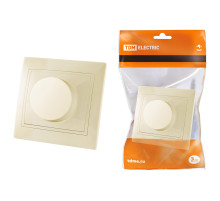 TDM Светорегулятор поворотный RL 600 Вт сл. кость 