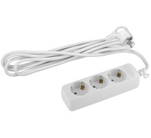 ЭРА Удлинитель электрический U-3e-5m-3x1 с заземлением 3 розетки 5м ПВС 3x1мм2 16А