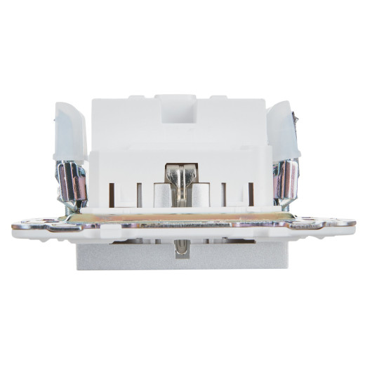 SKANDY Роз. с з/к/ш 16А б/к SK-R06S сереб. IEK