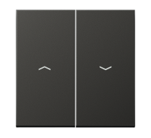 JUNG LS 990 Антрацит Клавиша 2-ая жалюзийная