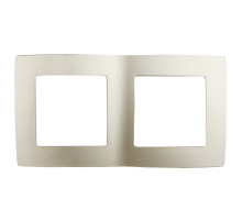 ЭРА 12-5002-04 Рамка на 2 поста, Эра12, шампань (10/100/3000)