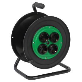 ЭРА Катушка пластиковая RP-4e для подключения провода 4 розетки c заземлением