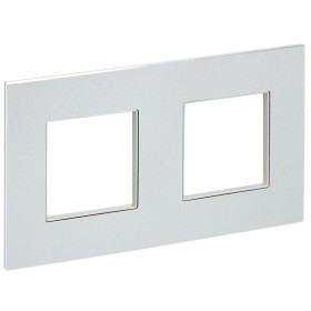IEK SKANDY Металл Серебряный Рамка 2-ая SK-F32S