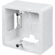 Коробка для накладного монтажа 1 пост - Legrand/Daccord Inspiria - белый