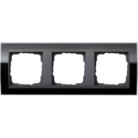 Gira Event Clear Черный/Антрацит Рамка 3-ая