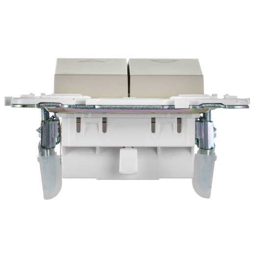 SKANDY Выключ. жалюзи 10А SK-V12B беж. IEK