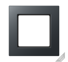 JUNG A creation Матовый антрацит Рамка 4-ая