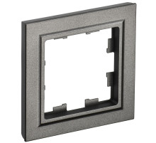IEK BRITE BASE Темн.бронза Рамка 1-м РУ-1-БрТБ