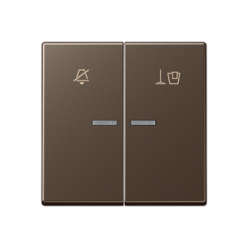 JUNG Клавиша для гостиничных выключателей 505KO5VEUM24 или 505KO5VEUM230, мокка