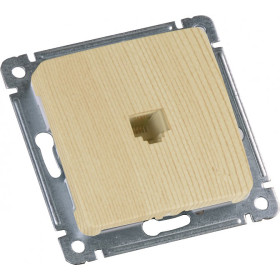 Hegel Мастер внутр Сосна РСК-400-02 Розетка компьютерная, механизм