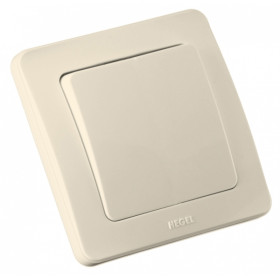 Hegel Мастер внутр Слоновая кость ВС16-311-01 Выключатель 1-клавишный