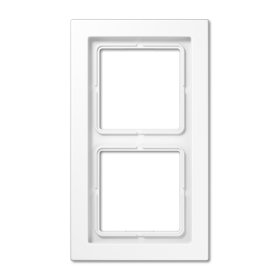 JUNG LSD Белая (дуропласт) Рамка 2-ая