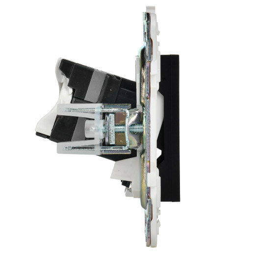 SKANDY Роз. комп. 2-ая RJ45 кат.5E SK-K03Bl черн. IEK