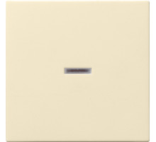Gira S-55 Крем глянц Клавиша 1-ая с подсветкой