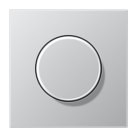 JUNG LS 990 Алюминий Накладка светорегулятора поворотного