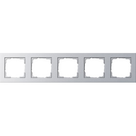 Gira E2 Алюминий Рамка 5-ая