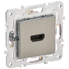 IEK SKANDY Никель Розетка HDMI SK-H01N