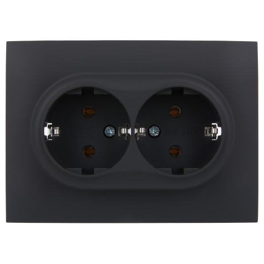 SKANDY Роз. 2-я с з/к без з/ш 16А сб. SK-R08G граф. IEK