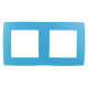12-5002-28 ЭРА Рамка на 2 поста, Эра12, голубой (10/100/3000)