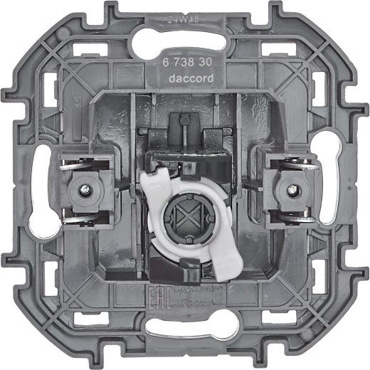 Розетка компьютерная RJ45 категория 6 UTP - Legrand/Daccord Inspiria - белый