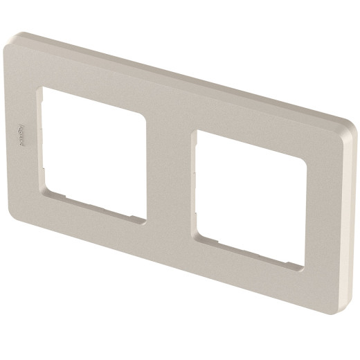 Рамка 2 поста - Legrand/Daccord Inspiria - шампань