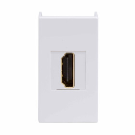 DKC HDMI розетка, Viva, белая, 1 мод.