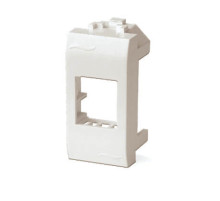 DKC Brava Адаптер для информационных разъемов Systimax, слоновая кость, 1мод.