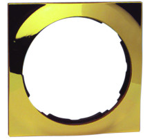 Simon 88 Золото Рамка 3-ая квадратная