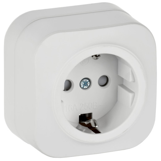 GLORY Роз. с з/к/ш о/у 16А РСш20-3-ХБм бел. м. IEK