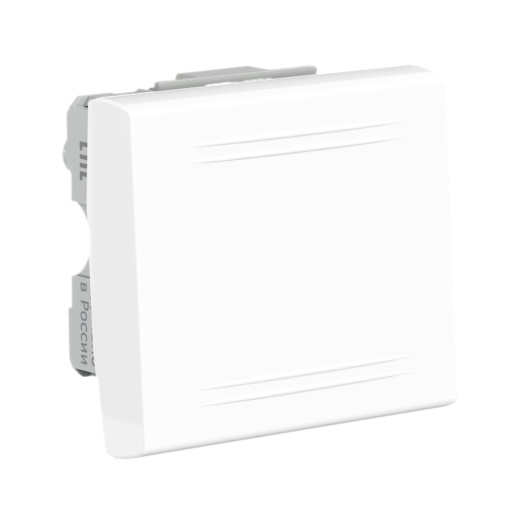 Переключатель на 2 направления, Viva, 2 мод., белый