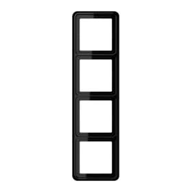 JUNG CD 500 Черная Рамка 4-ая