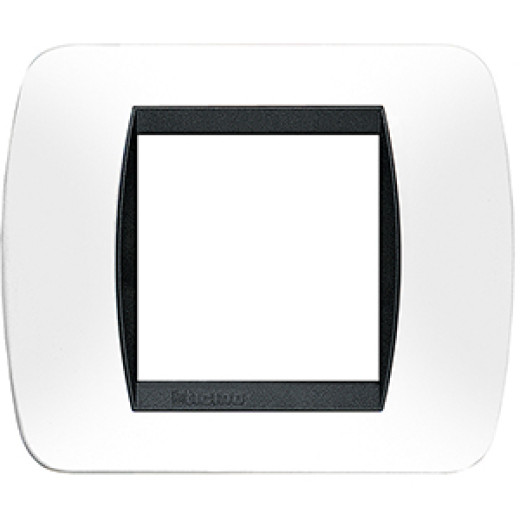 Накладка на 2 модуля, Белый