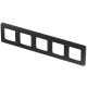 Рамка 5 постов - Legrand/Daccord Inspiria - антрацит