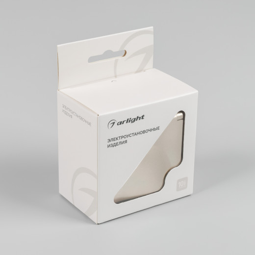 Механизм розетки влагозащищённый SCT-MCP-PL-GD-V (250V, 16A) (Arlight, -)