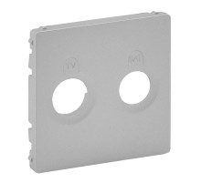 Legrand Valena LIFE Алюм Накладка розетки TV-SAT.