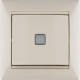 Выключатель одноклавишный с подсветкой - Legrand Valena - 10А 250В схема 1L безвинтовые зажимы - слоновая кость