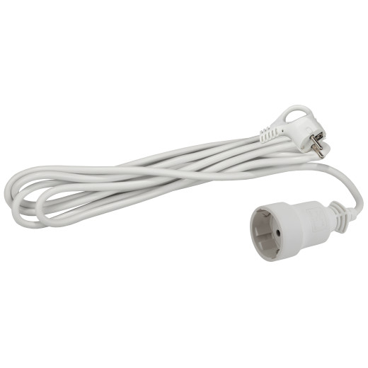 Удлинитель электрический ЭРА  UX-1е-5m с заземлением 1 розетка 5м ПВС 3x0,75мм2 10А