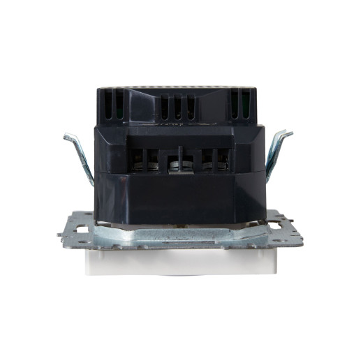 BRITE Роз. с з/к/ш 16А с USB A+C 18Вт РЮш11-1-БрЖ жемч. IEK