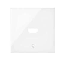 Simon 100 Белый глянец Накладка розетки HDMI