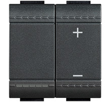 BT LL Антрацит Светорегулятор для резистивных и индуктивных нагрузок, 600 Вт.