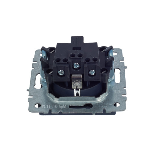 BRITE Роз. с з/к без з/ш 16А РС11-1-0-БрМ мар. IEK