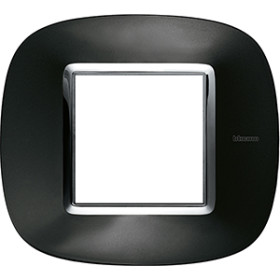 BT Axolute Темный металлик Рамка 2 мод эллипс.